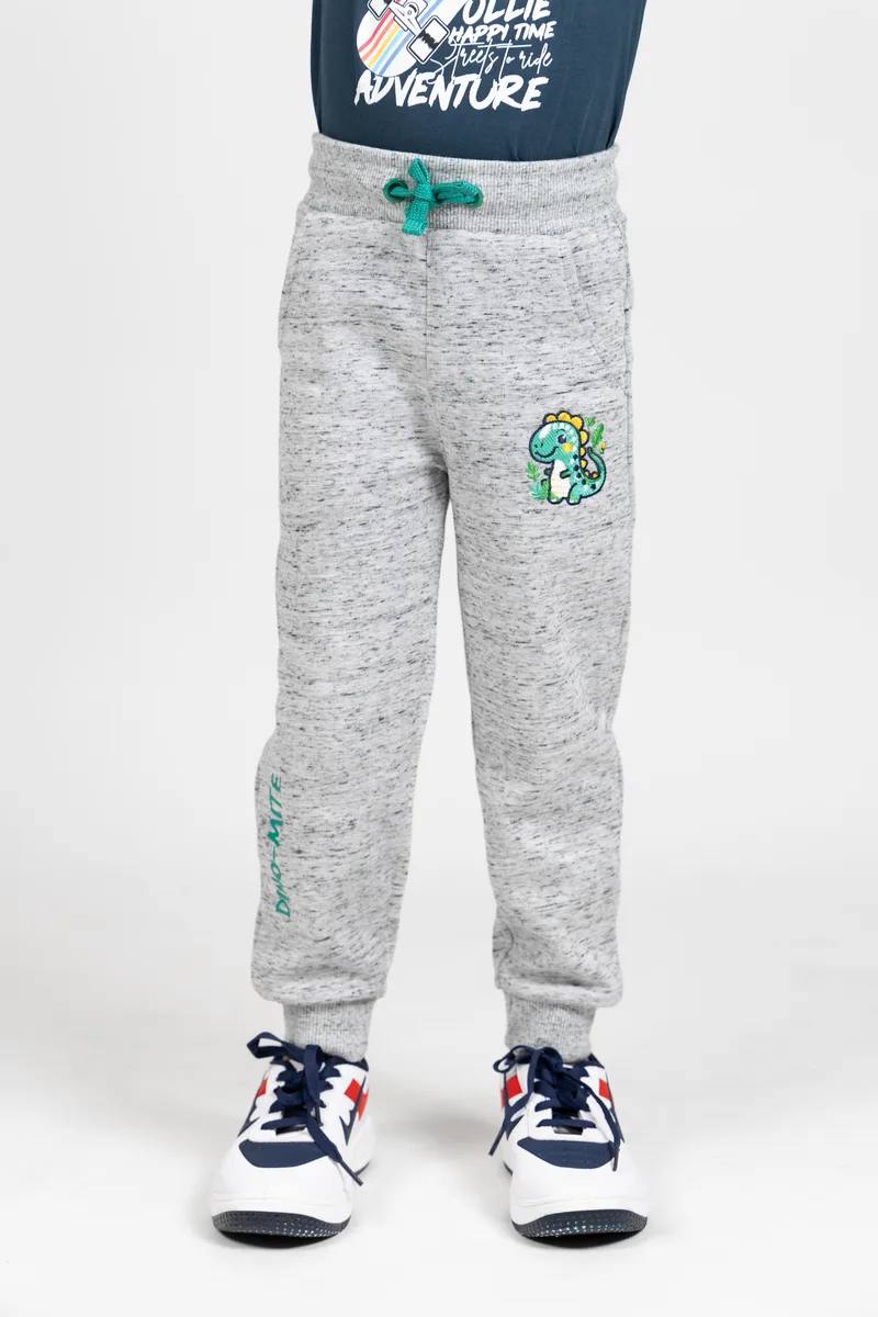 Kids wearing Flyfy themed pants