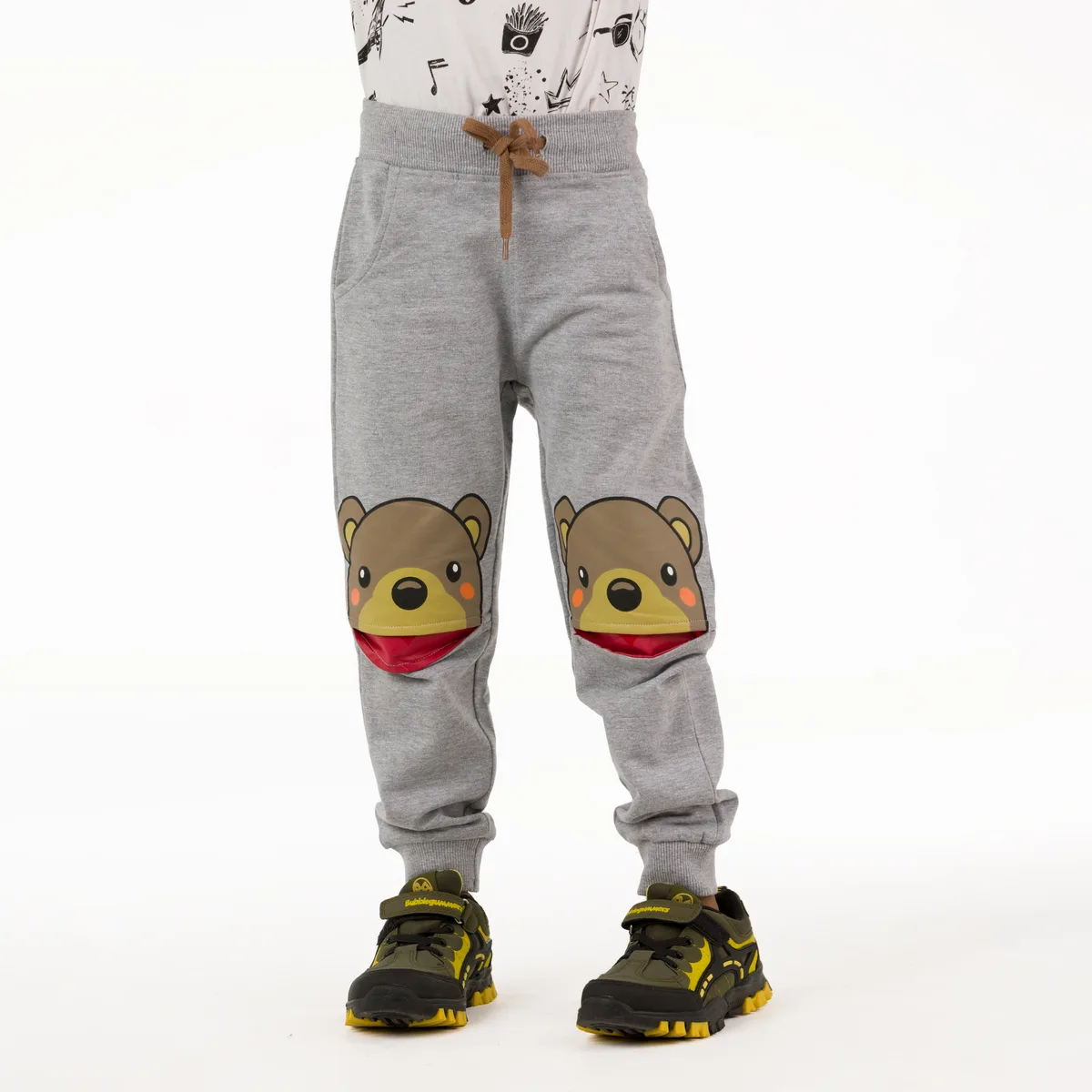 Bear 3D Knee Pants photo
