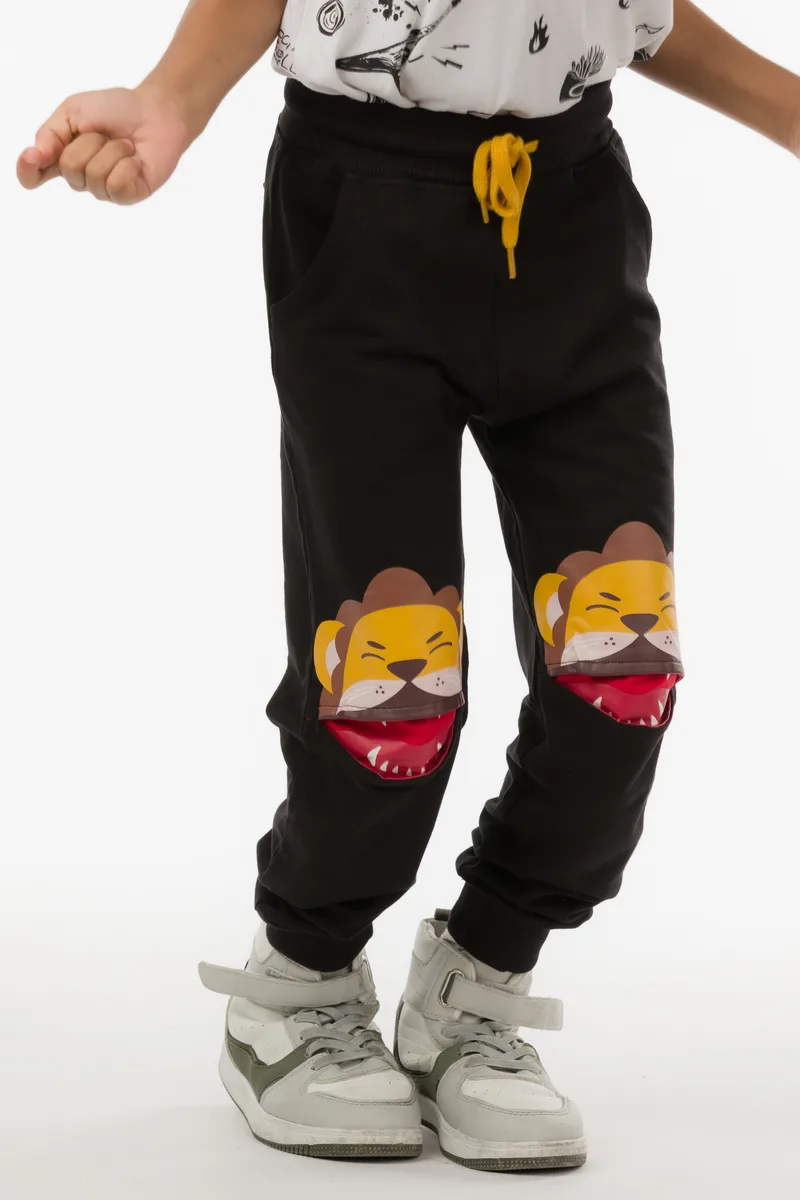 Lion 3D Knee Pants photo