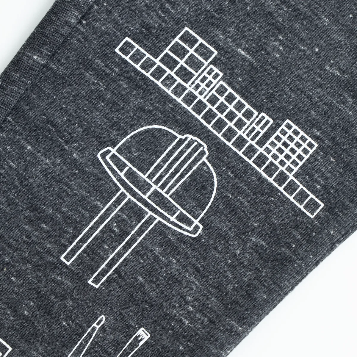 Little Builder Jogger Pants flat lay detail