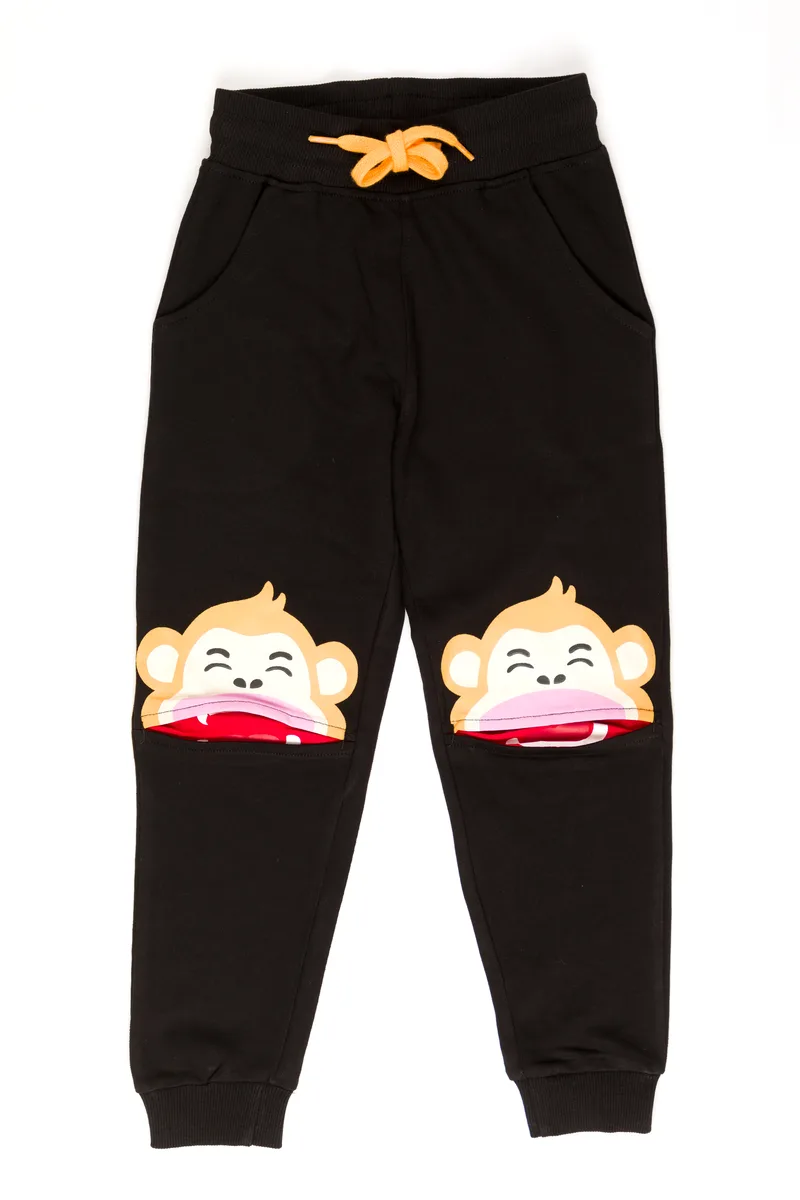 Ooh Aah Monkey Hoodie detail