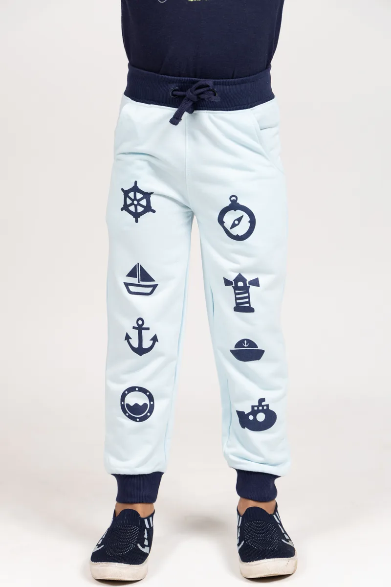 Sailor Jogger Pants on model